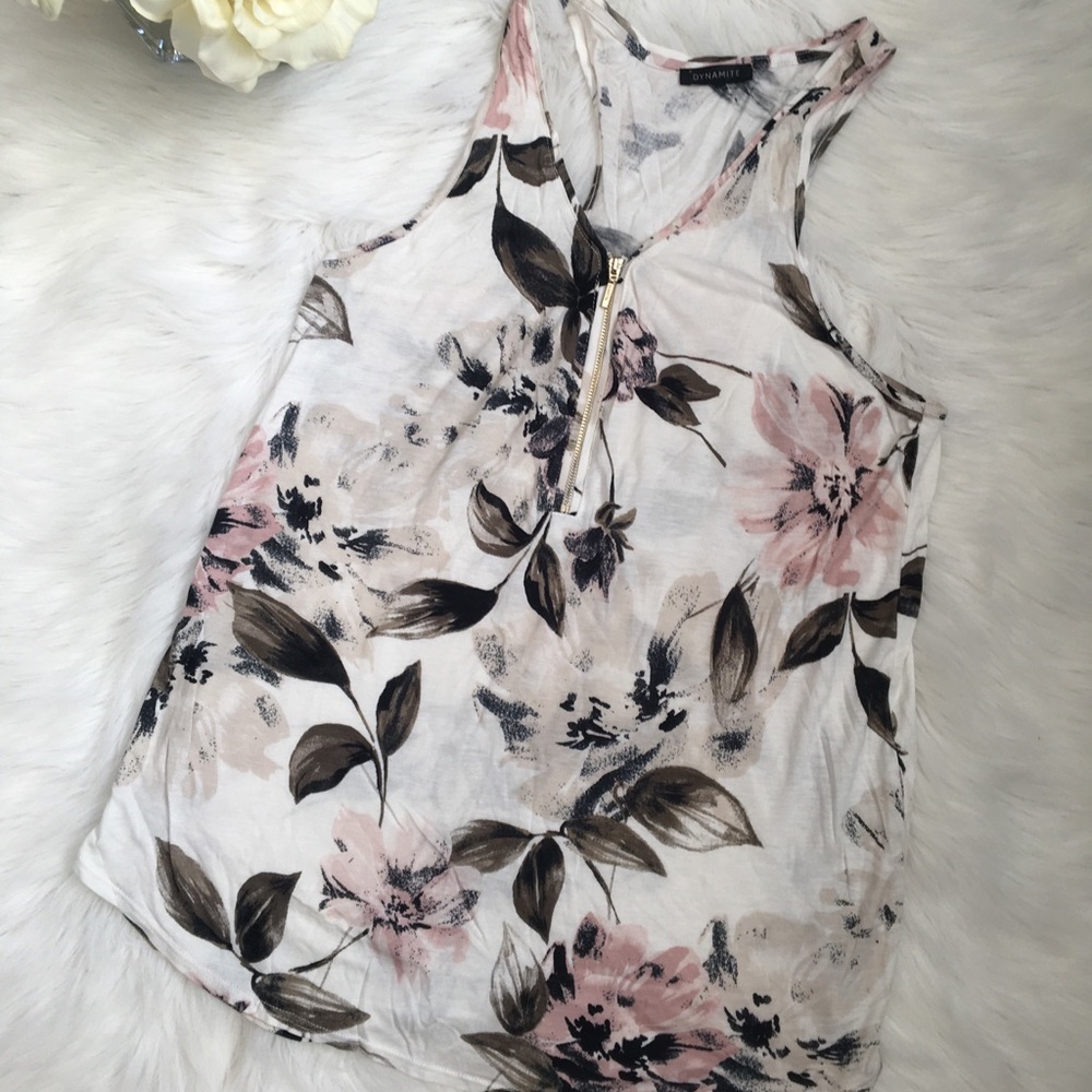 Floral Dynamite Tank